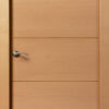 PUERTA V4H HAYA VAPORIZADA BARNIZADA 2030X725X35 - Imagen 2