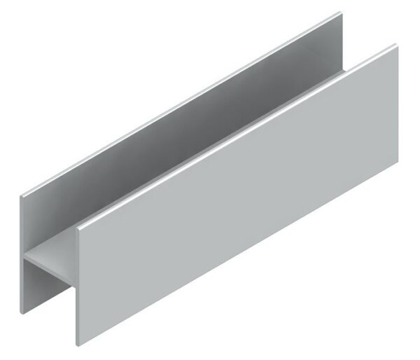 PERFIL SEPARADOR ECO H 16MM PLATA 4M PRH16-12