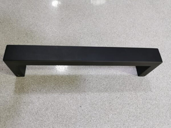 MANILLON PUERTA CRISTAL 7009L134 200MM NEGRO