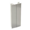 MULTIANGULO ZOCALO PVC PLATA SATINADO 150MM 9SC224A02 - Imagen 2