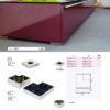 PATA MUEBLE ABS APILABLE EPC8030AL ALUMINIO - Imagen 2