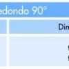 CODO REDONDO TUBO COCINA 0870 120 MM 90º