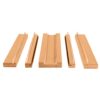 Kit Moldura Puerta Corredera Contrachapado Antihumedad Roble Crudo - Instalación Eficiente