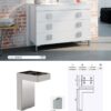 PATA MUEBLE ABS LANCE 60X120REG.CROMO BRILLO